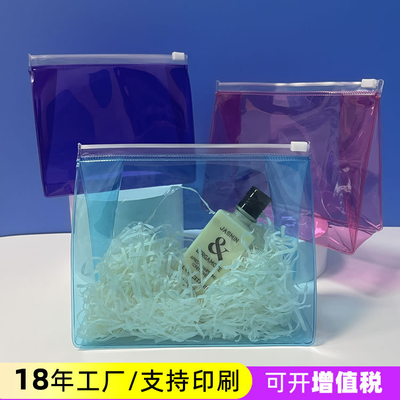 Случай мытья сумки перемещения PVC ЕВА прозрачный косметический упаковывая 0.06MM