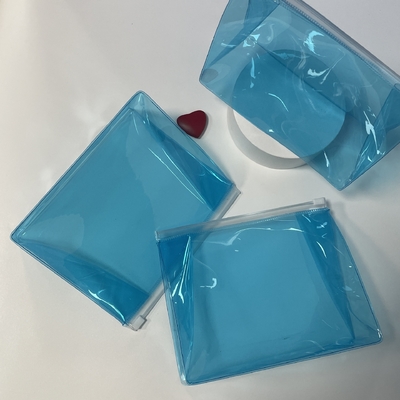 Случай мытья сумки перемещения PVC ЕВА прозрачный косметический упаковывая 0.06MM