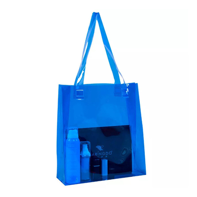Случай мытья сумки хранения PVC прозрачного Tote косметический для макияжа перемещения