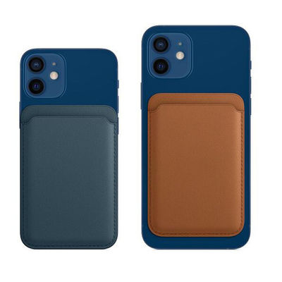 Кожаный кошелек с кнопкой для карт, 50 грамм, футляр для хранения, компактный тонкий дизайн, идеально подходит для деловых людей