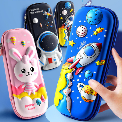 Изобретенный EVA карандаш Case Zipper Закрытие Shockproof Screen Printing Логотип