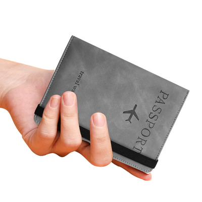 AMAZON PU LEATHER PASSPORT BAG RFID MULTI-FUNCTIONAL PASSPORT ДОЛЖИТЕЛЬ Паспортная крышка Паспортная крышка