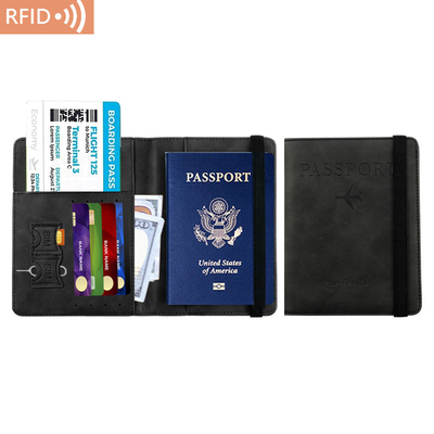 AMAZON PU LEATHER PASSPORT BAG RFID MULTI-FUNCTIONAL PASSPORT ДОЛЖИТЕЛЬ Паспортная крышка Паспортная крышка