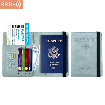 AMAZON PU LEATHER PASSPORT BAG RFID MULTI-FUNCTIONAL PASSPORT ДОЛЖИТЕЛЬ Паспортная крышка Паспортная крышка