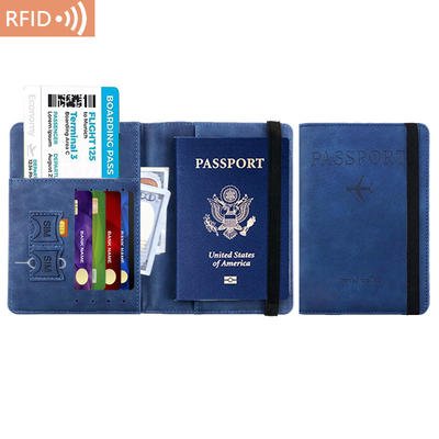 AMAZON PU LEATHER PASSPORT BAG RFID MULTI-FUNCTIONAL PASSPORT ДОЛЖИТЕЛЬ Паспортная крышка Паспортная крышка