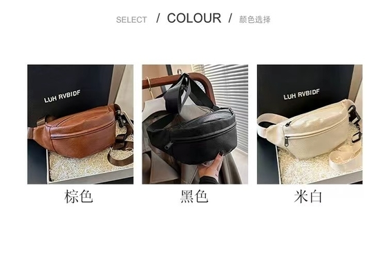 Ультралегкая унисексная сумка для груди простой цвет Fanny pack марки мужской кроссбоди сумка плечевая сумка