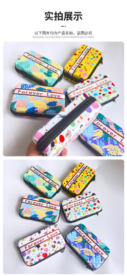 ASB+PC MATERIAL PORTABLE HARD SHELL MAKEUP BAG ONE SHOULDER PORTABLE STORAGE BAG WITH HAND GIFT BOX Фестиваль ежегодное собрание