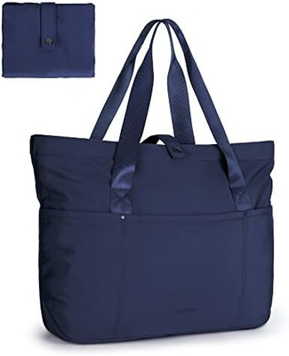 BAGSMART Tote Bag для женщин, складной Tote Bag с резьбой Большой плечевой сумка верхняя ручка сумка для путешествий, работы