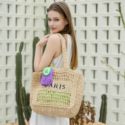 Herald Straw Mesh Beach Tote Bag для женщин, большие летние легкие складываемые плечевые сумочки для путешествий