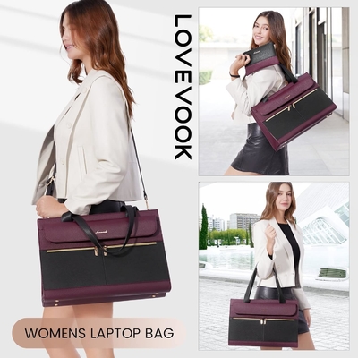 Lovevook 15.6 дюймовый ноутбук для женщин ноутбук для работы профессиональная кожаная компьютерная коробка водонепроницаемая