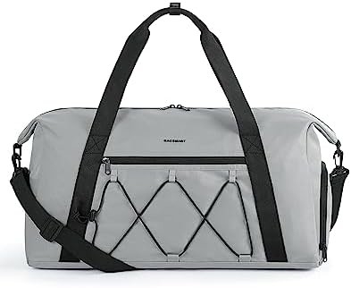 BAGSMART Gym Bag с обувным отсеком и мокрым карманом, легкий спортивный туристический сумка, C TO STORE СПОРТНЫЕ ОБРАЗЫ ВОДЫ
