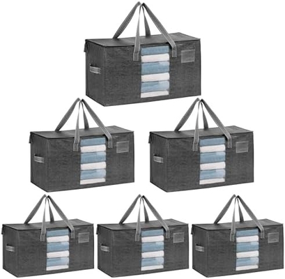 VENO 6 Pack Moving Bags, Comforter And Blanket Storage Bags for Closet, Moving Boxes, Boxes with Lids Alternative, Pack Moving Bags, Comforter And Blanket Storage Bags for Closet, Moving Boxes, Boxes with Lids Alternative, Pack Moving Bags, Comforter and Blanket Storage Bags for Closet, Moving Boxes, Box with Lids Альтернативные, в том числе и с коробками для перемещения, коробки для перемещения, коробки для перемещения, коробки для перемещения, коробки для перемещения, коробки для перемещения, 