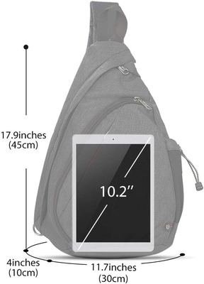 OutdoorMaster Sling Bag, Hiking Daypack, Crossbody Shoulder Chest Urban Outdoor Travel Backpack для женщин и мужчин