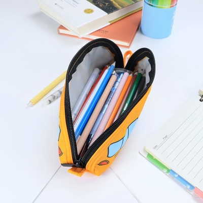 Gloppie Cute Pencil Case Kawaii Pencil Bag Small Pencil Case Простые сумки с карандашом с цилиндром