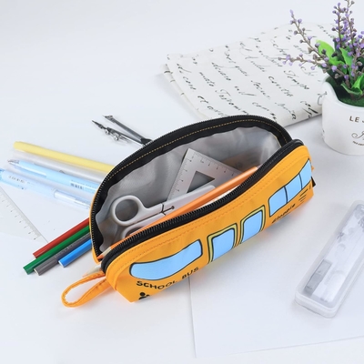 Gloppie Cute Pencil Case Kawaii Pencil Bag Small Pencil Case Простые сумки с карандашом с цилиндром