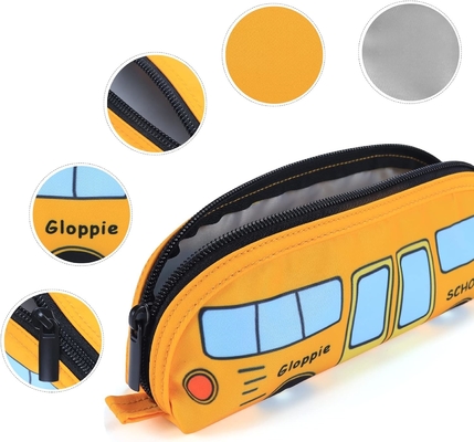 Gloppie Cute Pencil Case Kawaii Pencil Bag Small Pencil Case Простые сумки с карандашом с цилиндром