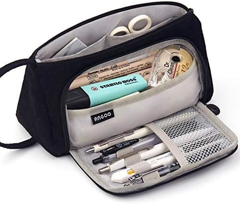 EASTHILL Большой объем карандаш Чехлы Pouch Каленка Чехлы Простые бумажные сумки Школа Колледж Офисный организатор для девочек-подростков