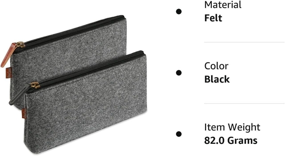 ProCase карандашовый пакет Капсула для ручек, карандаши, подчеркиватели, гелевые ручки, маркеры