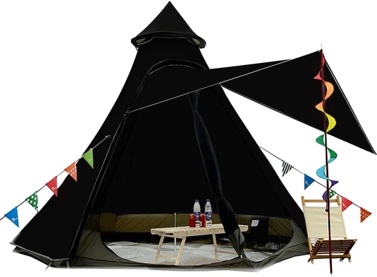12'x10'x8'Купольная палатка для кемпинга 5-6 человек 4 сезон Двухслойные водонепроницаемые анти-УФ ветронепроницаемые палатки для семейного кемпинга на открытом воздухе