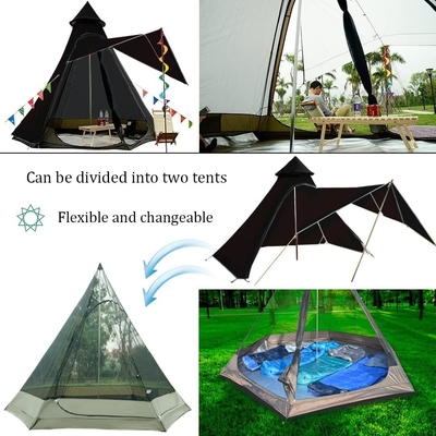 12'x10'x8'Купольная палатка для кемпинга 5-6 человек 4 сезон Двухслойные водонепроницаемые анти-УФ ветронепроницаемые палатки для семейного кемпинга на открытом воздухе