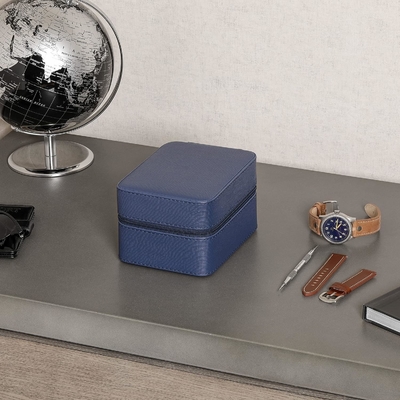 ROTHWELL 5 Watch Travel Case Storage Organizer for 5 Watches. Тяжелая портативная защита с резинкой, подходит для всех наручных часов.