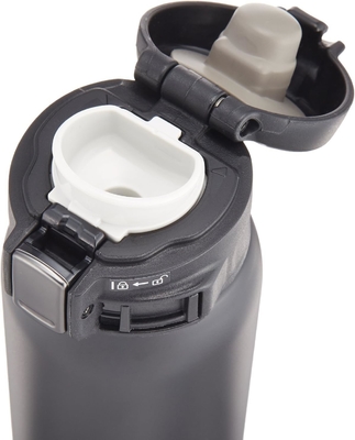 Zojirushi SM-SA60BA Вакуумно-изолированная кружка из нержавеющей стали, 1 балл (пакет по 1), черная, 20 унций