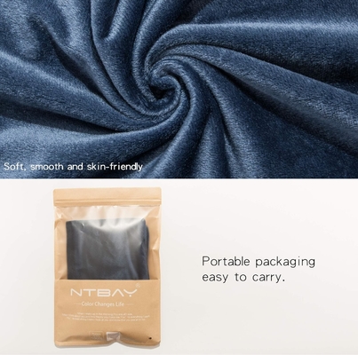 NTBAY 2 Pack Zippered Velvet King Pillowcases, Super Soft and Cozy Luxury Fuzzy Flannel Pillow Cases with Zipper, 20x36 (Серьёзная и уютная роскошная фланельная подушечная чехла с ципом, 20х36)