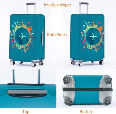 Защита чемоданов Travelkin для чемоданов Tsa одобрен, Защита чемоданов для чемоданов 18-32 дюйма