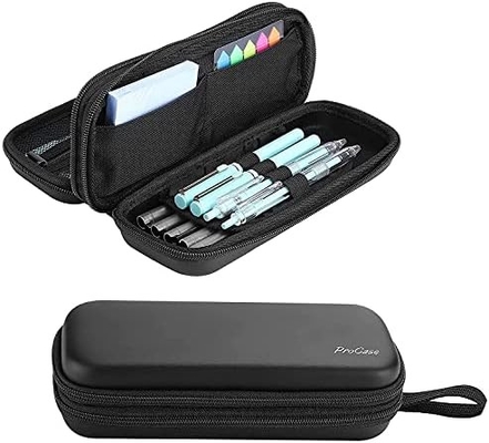 ProCase Pen Pen Pencil Case, 2-слойный EVA Zipper Pencil Box Pouch Большой вместимости канцелярские принадлежности для организации хранения для школы