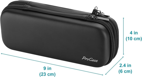 ProCase Pen Pen Pencil Case, 2-слойный EVA Zipper Pencil Box Pouch Большой вместимости канцелярские принадлежности для организации хранения для школы