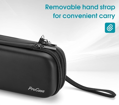 ProCase Pen Pen Pencil Case, 2-слойный EVA Zipper Pencil Box Pouch Большой вместимости канцелярские принадлежности для организации хранения для школы