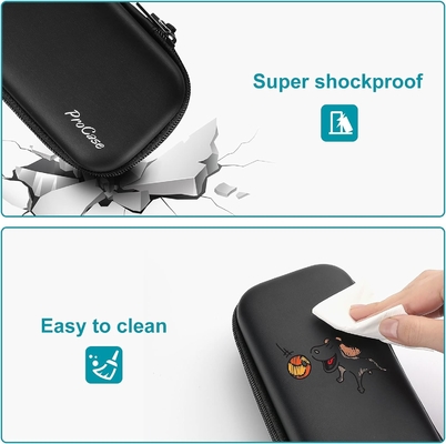 ProCase Pen Pen Pencil Case, 2-слойный EVA Zipper Pencil Box Pouch Большой вместимости канцелярские принадлежности для организации хранения для школы