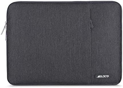 Ноутбук с рукавами совместим с MacBook Air 13 M3 A3113 M2 /Pro 13 M2 M1,полиэстерный вертикальный корпус с карманным корпусом, серый