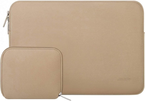 Рукав ноутбука совместим с MacBook Air/Pro, 13- 13,3-дюймовый ноутбук, неопреновая сумка с маленьким корпусом, абрикос