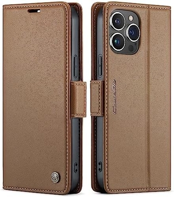 QLTYPRI Wallet Cover для iPhone 13/14, [RFID-блокировка] держатель слота для кредитных карт для устойчивой к ударам защиты корпуса телефона