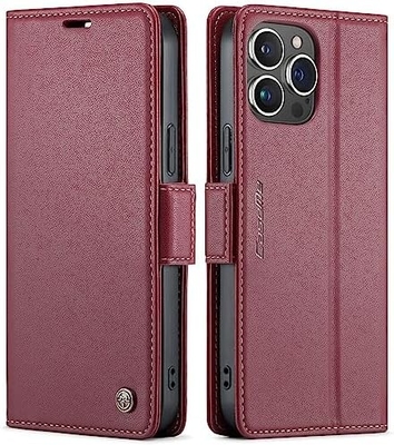 QLTYPRI Wallet Cover для iPhone 13/14, [RFID-блокировка] держатель слота для кредитных карт для устойчивой к ударам защиты корпуса телефона