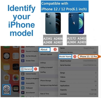 iPhone 12 Pro/iPhone 12 Wallet Case с кабиной, рюкзаком с ципом, браслетом, RFID-защищенным чехлом для кошелька -