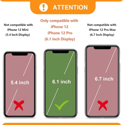 iPhone 12/12 Pro кроссбоди сумка, RFID защищенный PU кожаный ремень брекет с карточным слотом Разделенная сумка запястье ремень шнур
