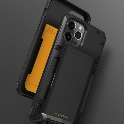 Для iPhone 12 Pro Max с [4 карты]Премиум твердый кредитный карточный слот кошелек для iPhone 12 Pro Max 6,7-дюймовый