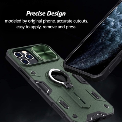 Чехлы для iPhone 12 Pro Max с крышкой камеры и подставкой, защитная крышка для брони военного класса,