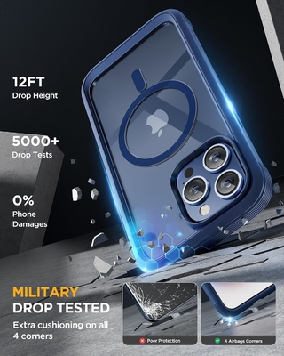 Магнитный корпус для iPhone 12 Pro Max полный корпус встроенный стеклянный защитник экрана и защитник камеры
