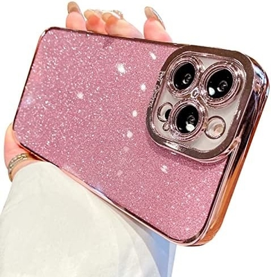 Прозрачный дизайн корпуса iPhone 12 Pro Max, встроенный блеск роскошной блестящей бумаги, поп и красивый