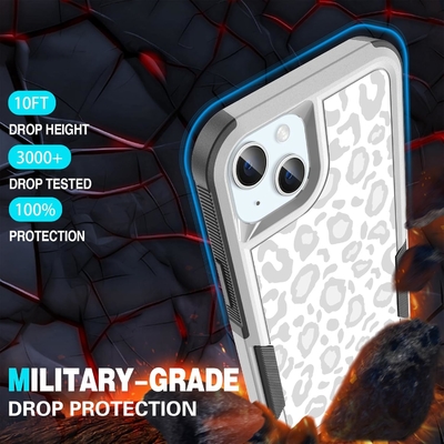 [5 в 1 для iphone 15 Plus Case, с 2 пакетом защитника экрана + 2 пакетом защитника объектива камеры, тяжело-должность прочный прочный