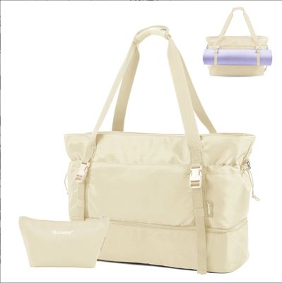 Женский дорожный рюкзак для путешествий, сумка, рюкзак, с отделением для обуви и влажным карманом, сумка для коврика для йоги, сумка для выходных дней