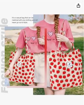 Сумка-тоут для женщин и девушек, большая вместимость, вельветовая многоразовая сумка для покупок на плечо с внутренним карманом