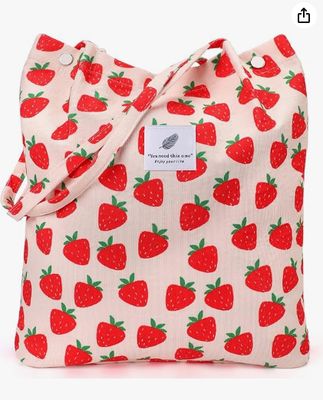 Сумка-тоут для женщин и девушек, большая вместимость, вельветовая многоразовая сумка для покупок на плечо с внутренним карманом