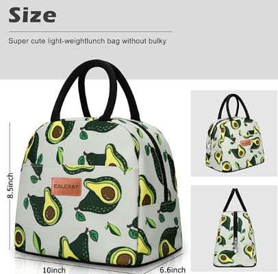 Изолированные ланч-боксы для женщин и мужчин, многоразовые сумки для обедов для взрослых, подходящие для работы, пикников или путешествий