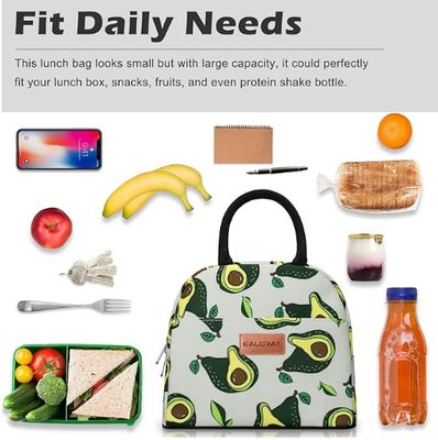 Изолированные ланч-боксы для женщин и мужчин, многоразовые сумки для обедов для взрослых, подходящие для работы, пикников или путешествий