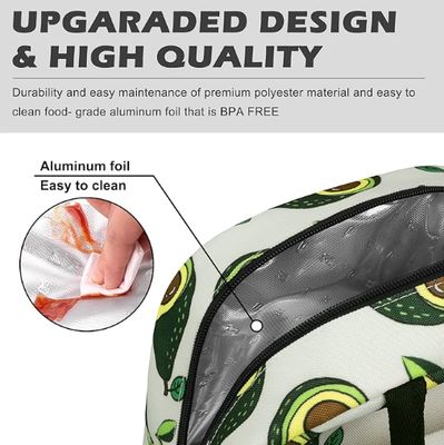 Изолированные ланч-боксы для женщин и мужчин, многоразовые сумки для обедов для взрослых, подходящие для работы, пикников или путешествий