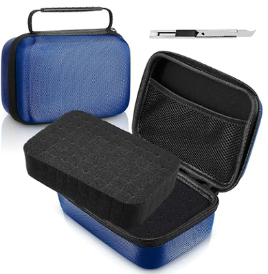 EVA Hard Case с настраиваемой пеной 11 x 7,8 x 4,3 дюйма защитный EVA Carrying Case Shockproof Outdoor для камеры, цифровых продуктов, электронных инструментов с ножом